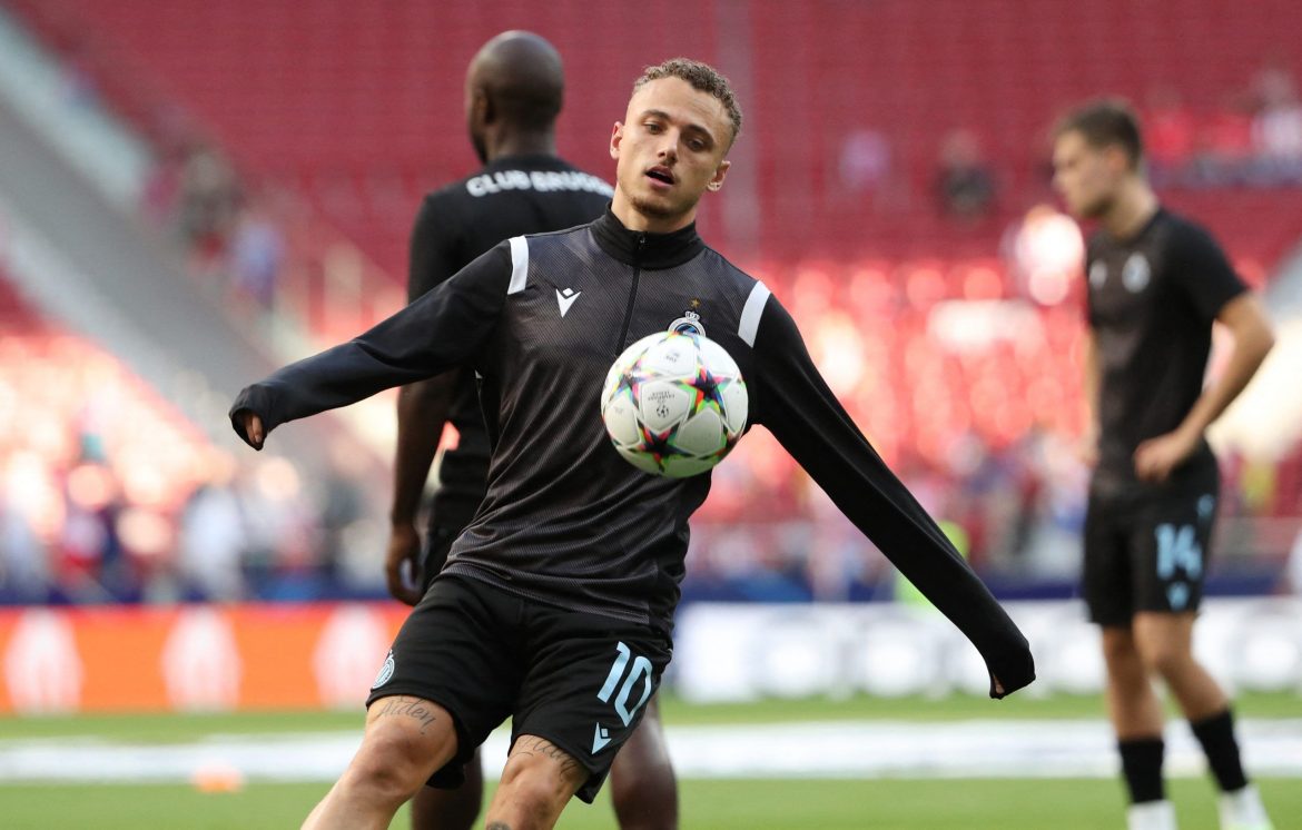 Everton eye Club Brugge winger Noa Lang